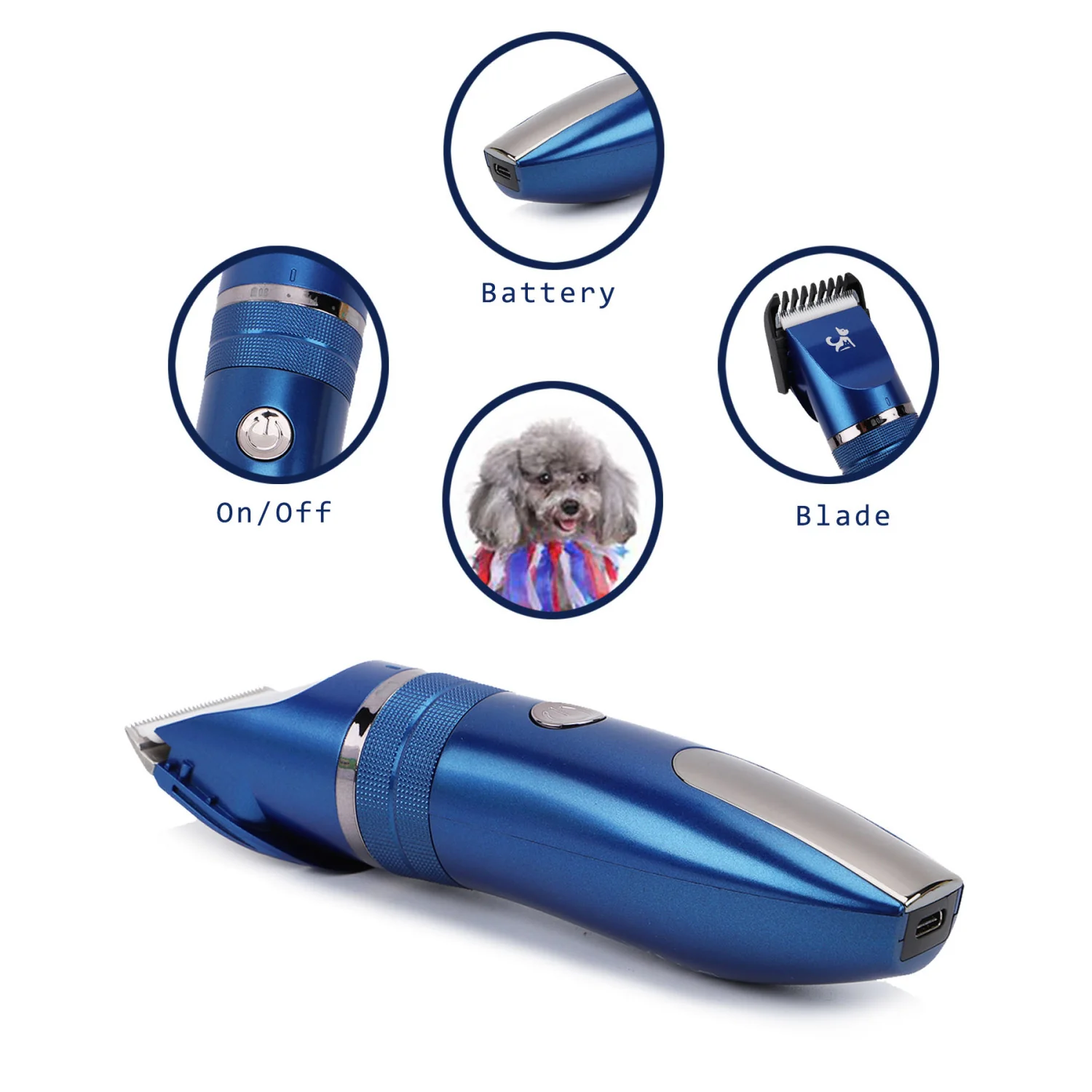 Pet Genius 5 in 1 Pet Hair Trimmer - Image 3